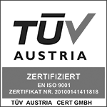 Siegel ISO 9001 Tüv Austria